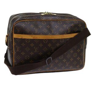 LOUIS VUITTON Monogram Reporter GM Shoulder Bag